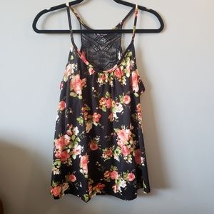 Ladies Floral Tank Top XL